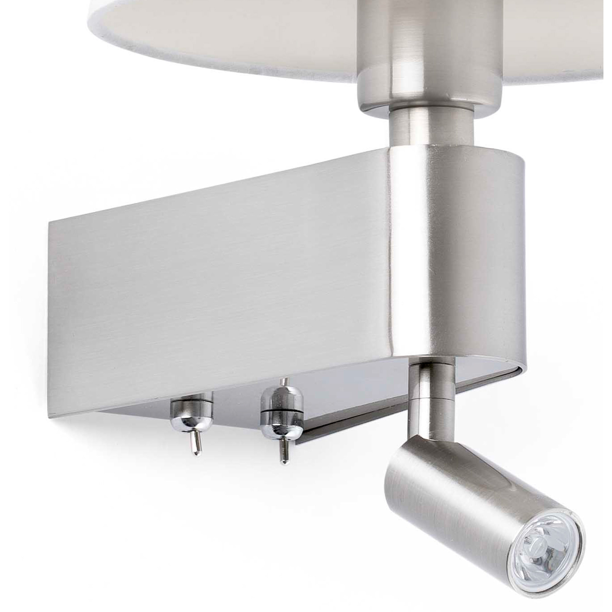 ROOM Aplique blanco con lector LED