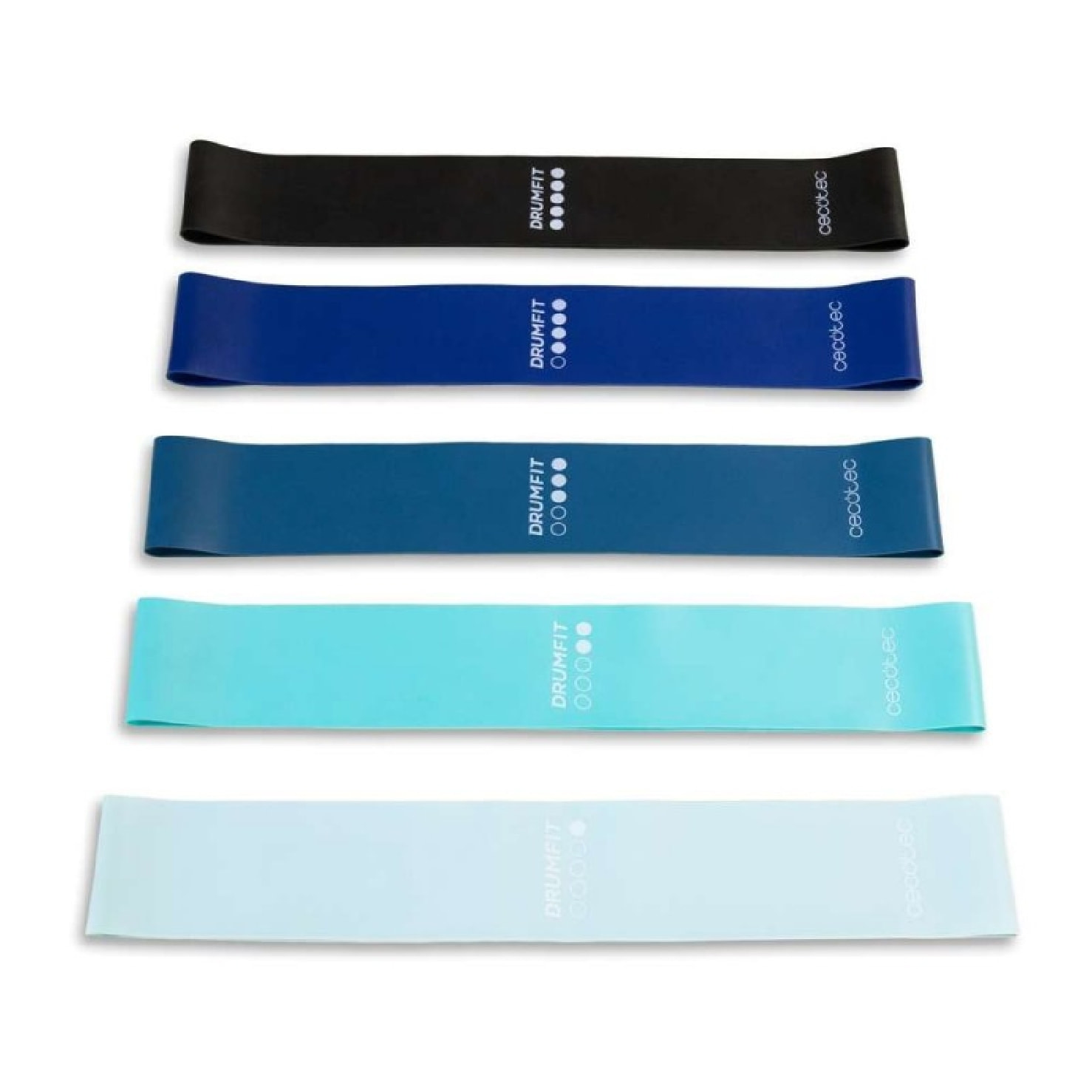 Cecotec Bandas elásticas DrumFit Resistance Band Set