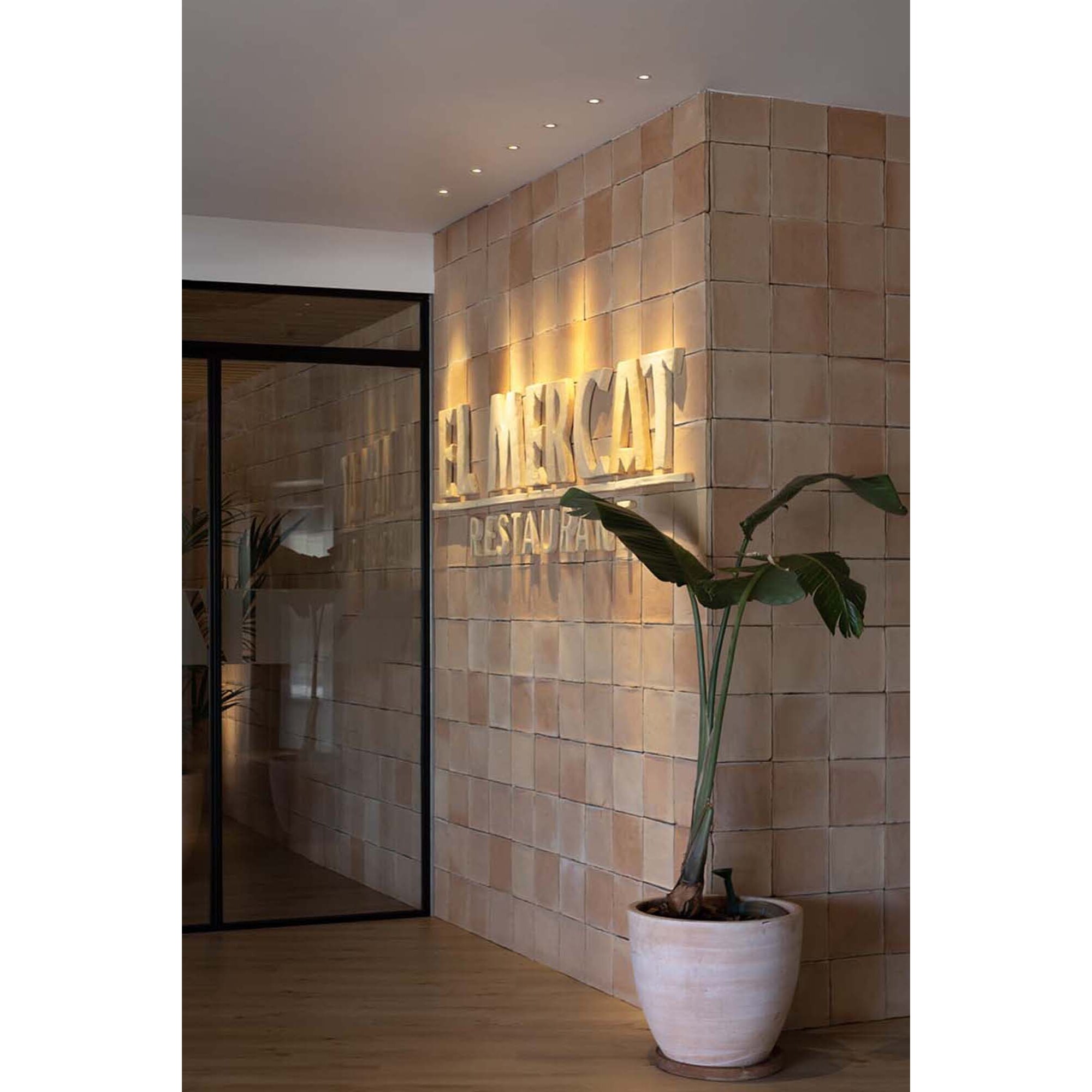 GEISER 80 Lampada soffito incasso regolabile grigio