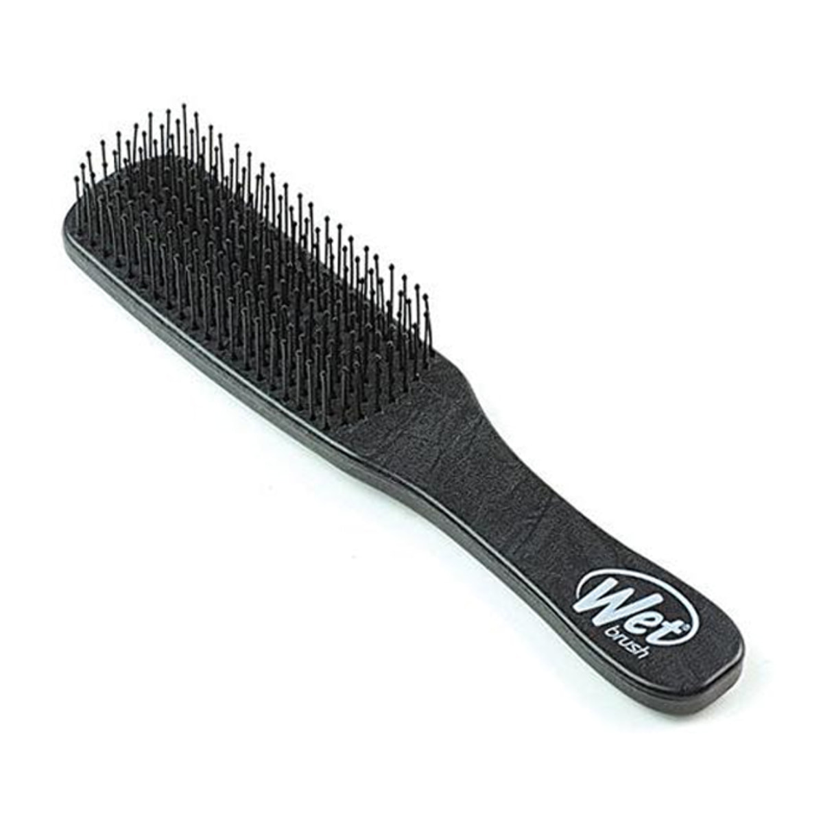 WET BRUSH Mens'S Detangler Spazzola Simil Pelle Nera
