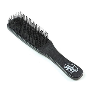 WET BRUSH Mens'S Detangler Spazzola Simil Pelle Nera