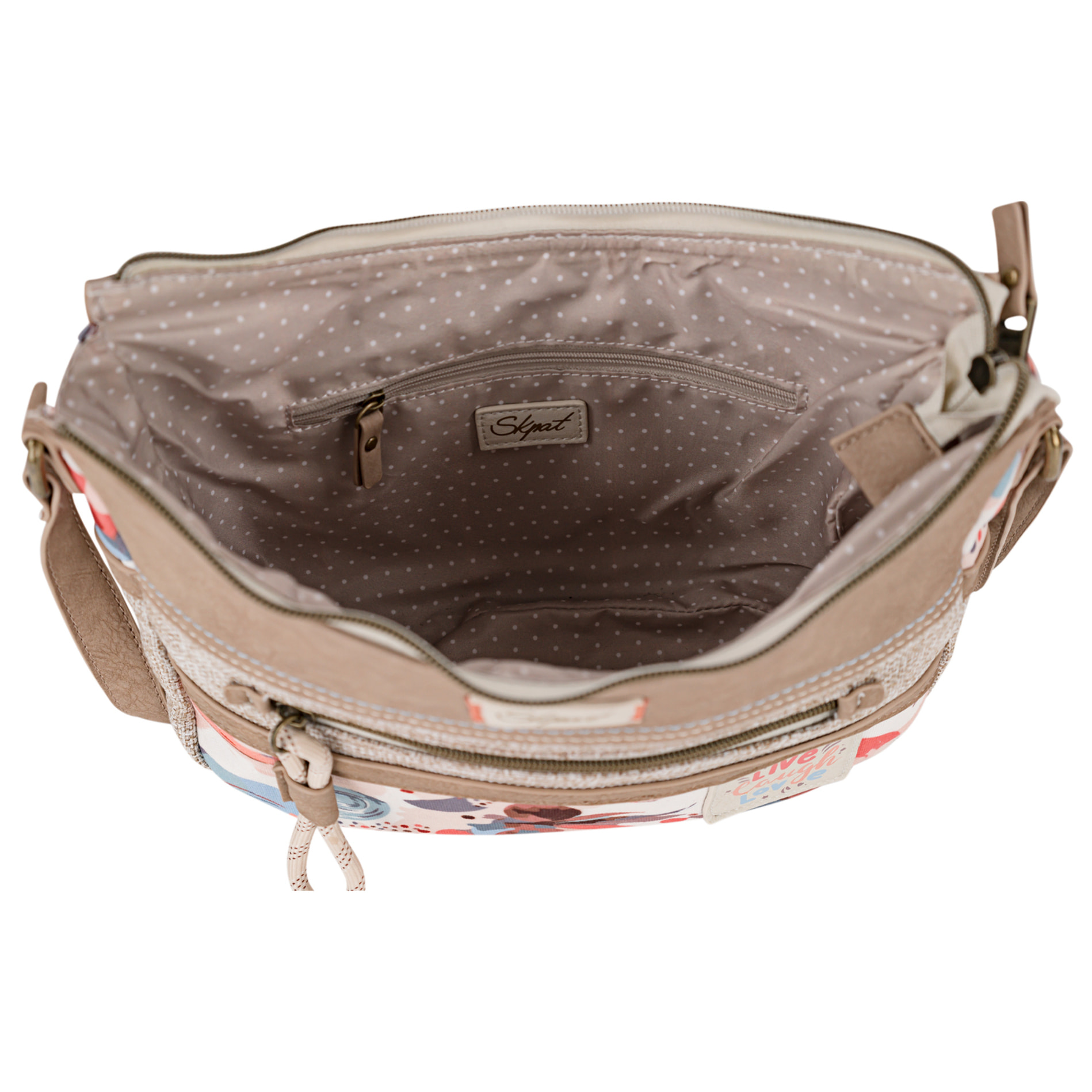 Bolso Bandolera Mujer Skpat Leyre Taupe