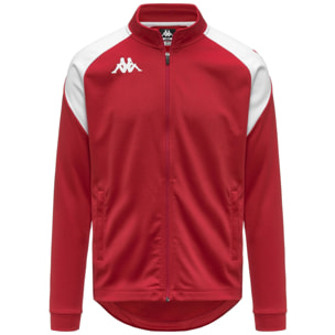 Kappa - Felpe Uomo Rosso - Kappa4Football Lenno
