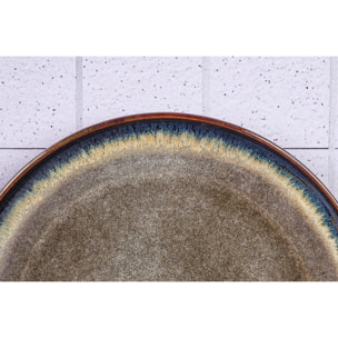 Plateau de service GENESIS Ø33cm - Basalte