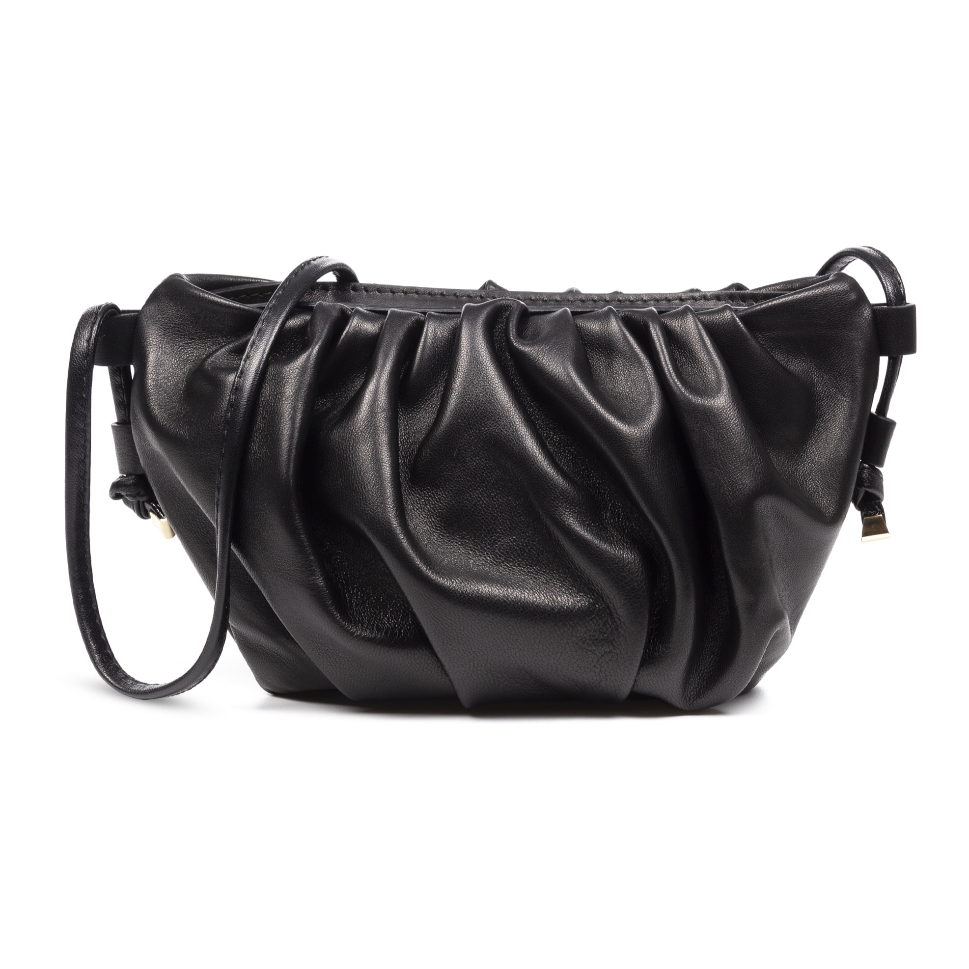 Agna Borsa a Tracolla Donna. Vera Pelle di Capra.