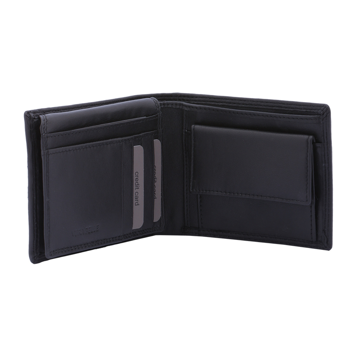 Portafoglio  da uomo In Vera pelle Made in Italy 12x9,5x3 cm