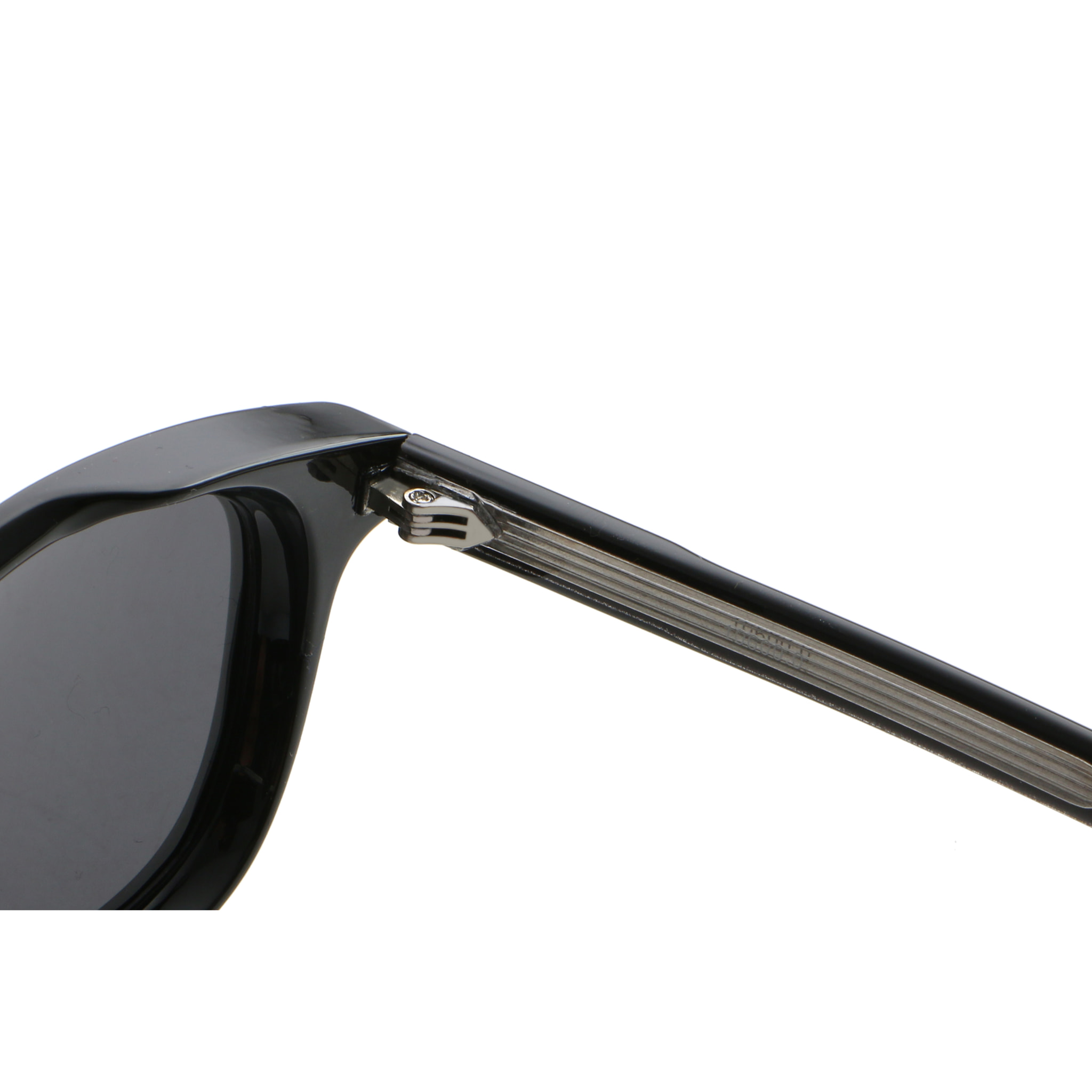 Gafas de sol OCEAN CASSIS - Negro brillante / Ahumada polarizados