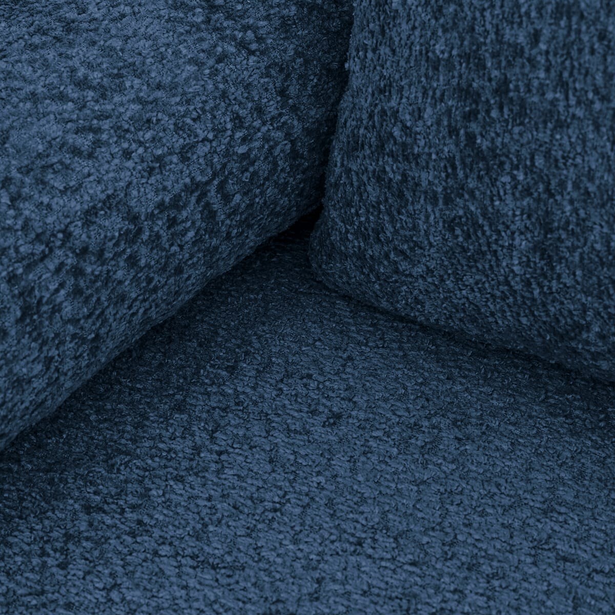 Canapé convertible 3 places en tissu bouclé - LARIA
