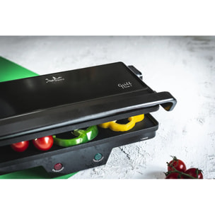 Parrilla eléctrica grill JATA GR266 con placas mixtas (27 x 14 cm) antiadherentes. 1000 W