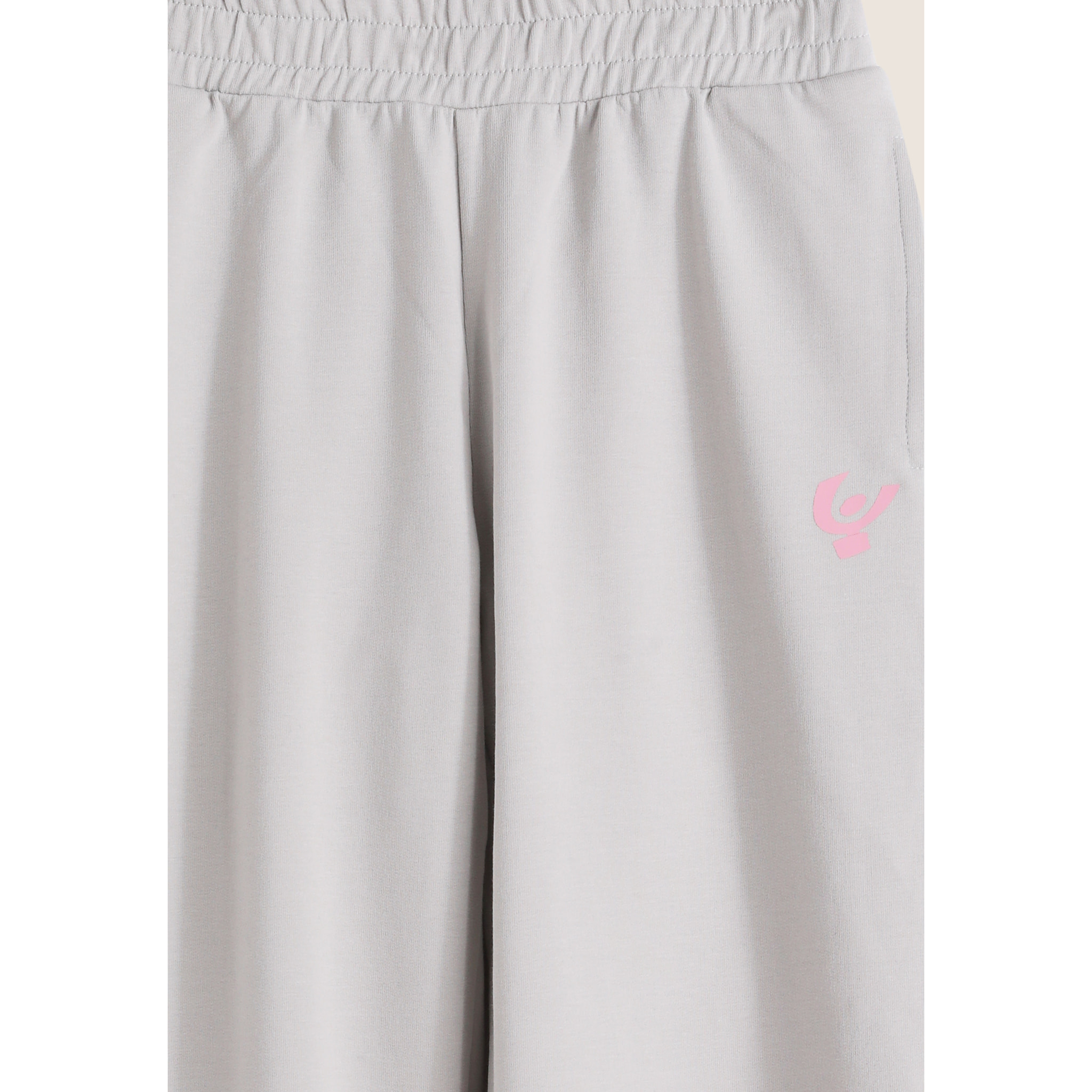 Pantaloni Bambina Comfort con Dettagli in Strass