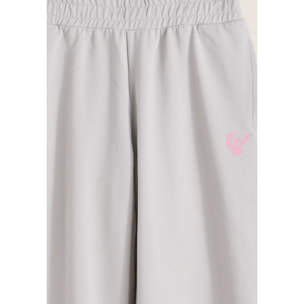 Pantaloni Bambina Comfort con Dettagli in Strass