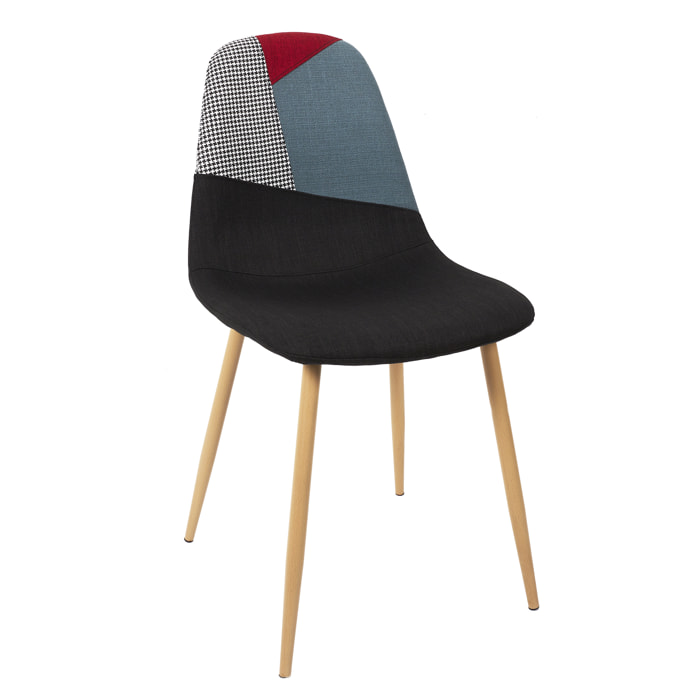 Lot De 2 Chaises First Patchwork