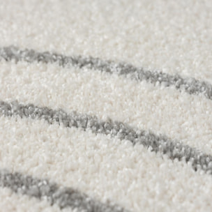 Tapis salon et chambre tissé motif géométrique GESU