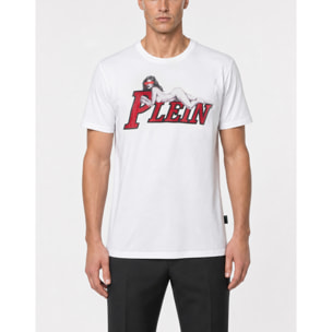 PHILIPP PLEIN Camiseta de cuello redondo y manga corta