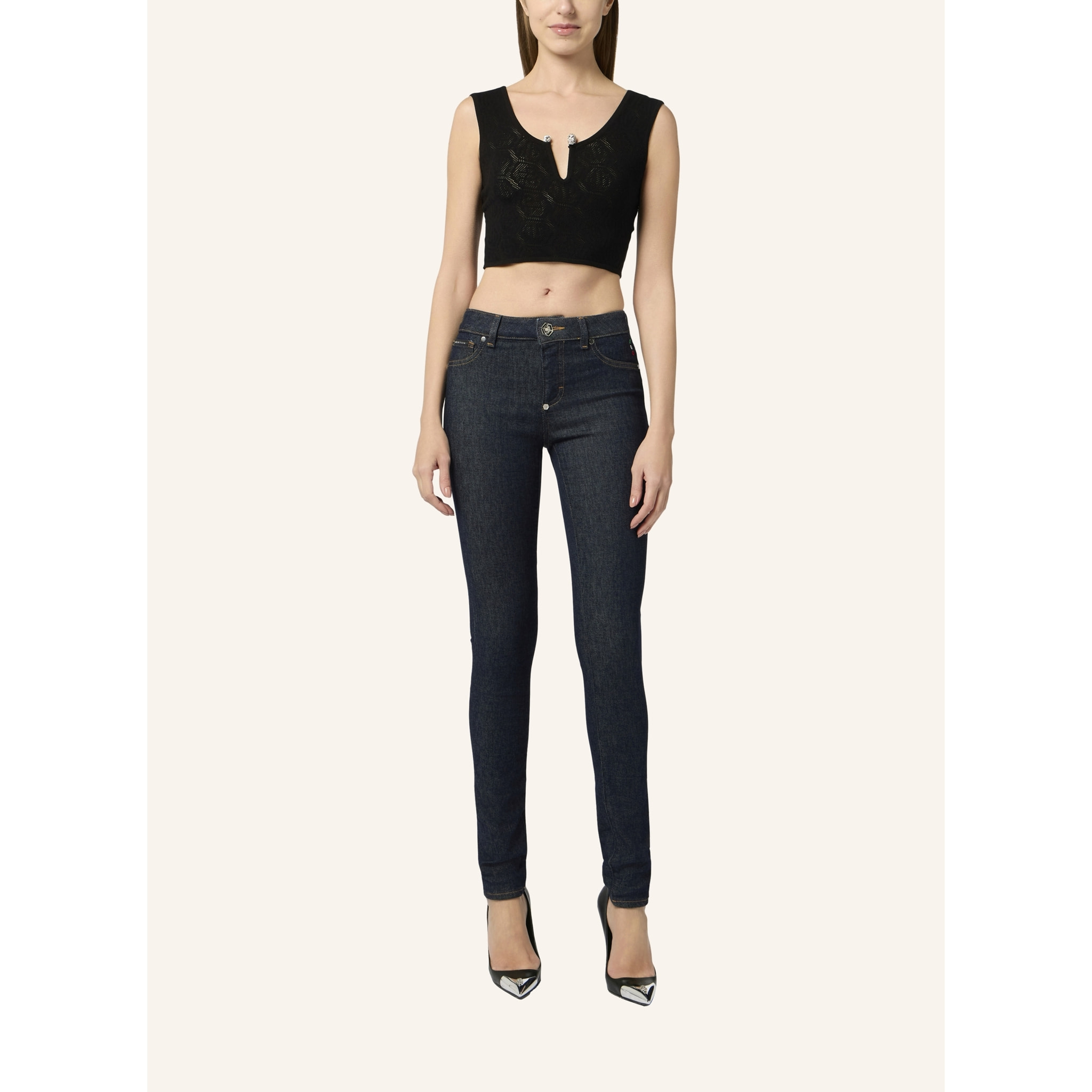 PHILIPP PLEIN Super Stretch Jeggings Basic