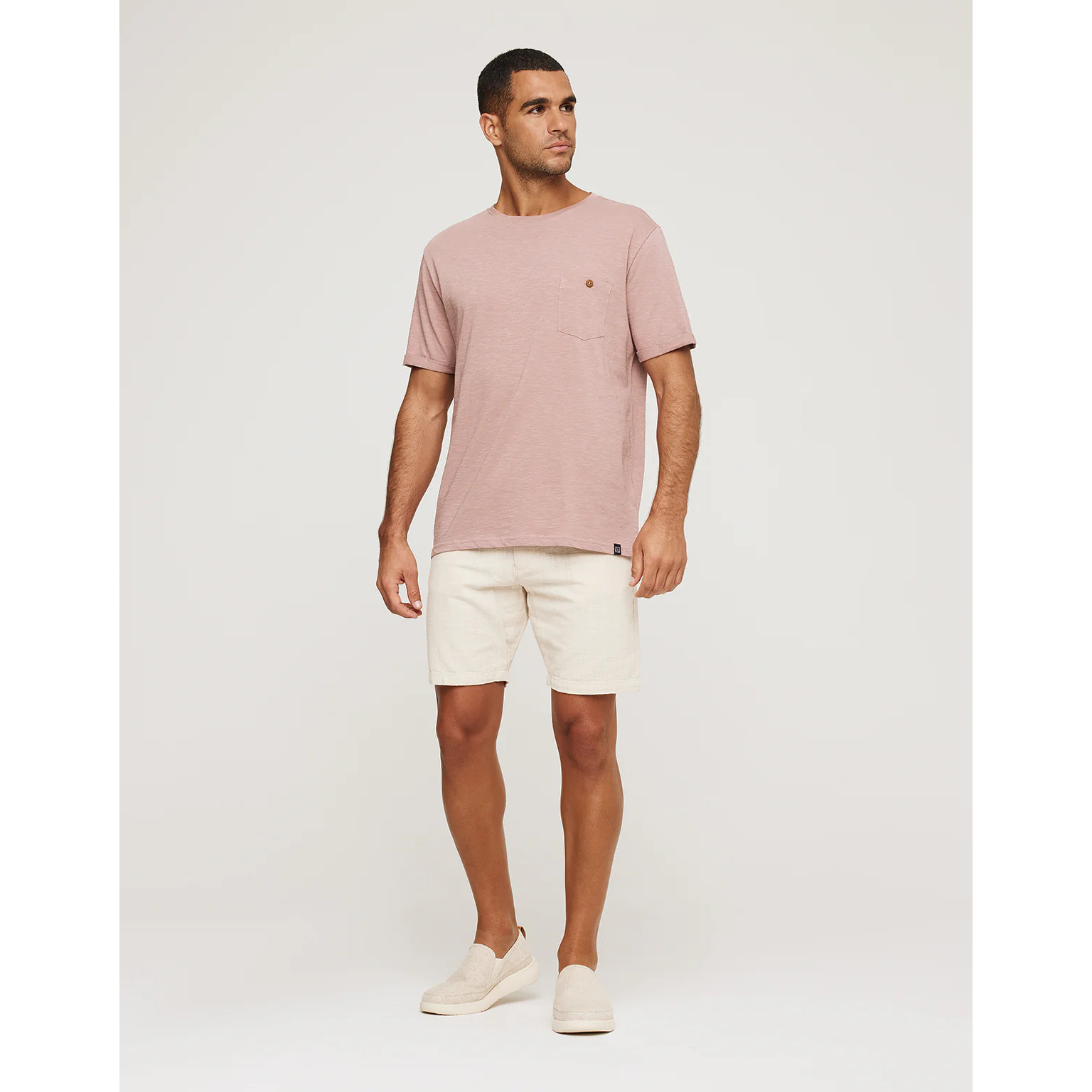 Camiseta Manga Corta Morado - Button