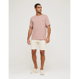 Camiseta Manga Corta Morado - Button