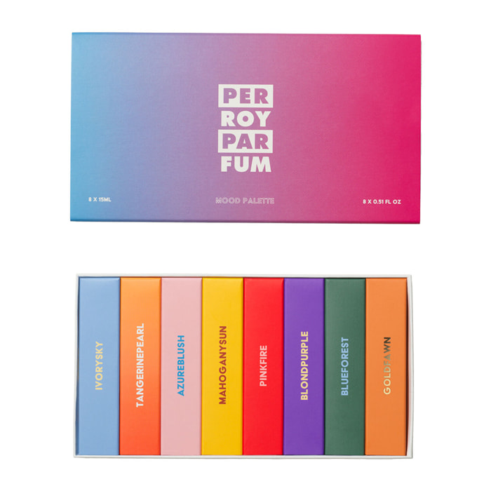 Mood Palette - Coffret Eau de Parfum 8 x 15 ml