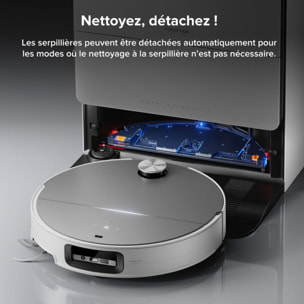 Robot Aspirateur Laveur ROBOROCK Saros 10 blanc