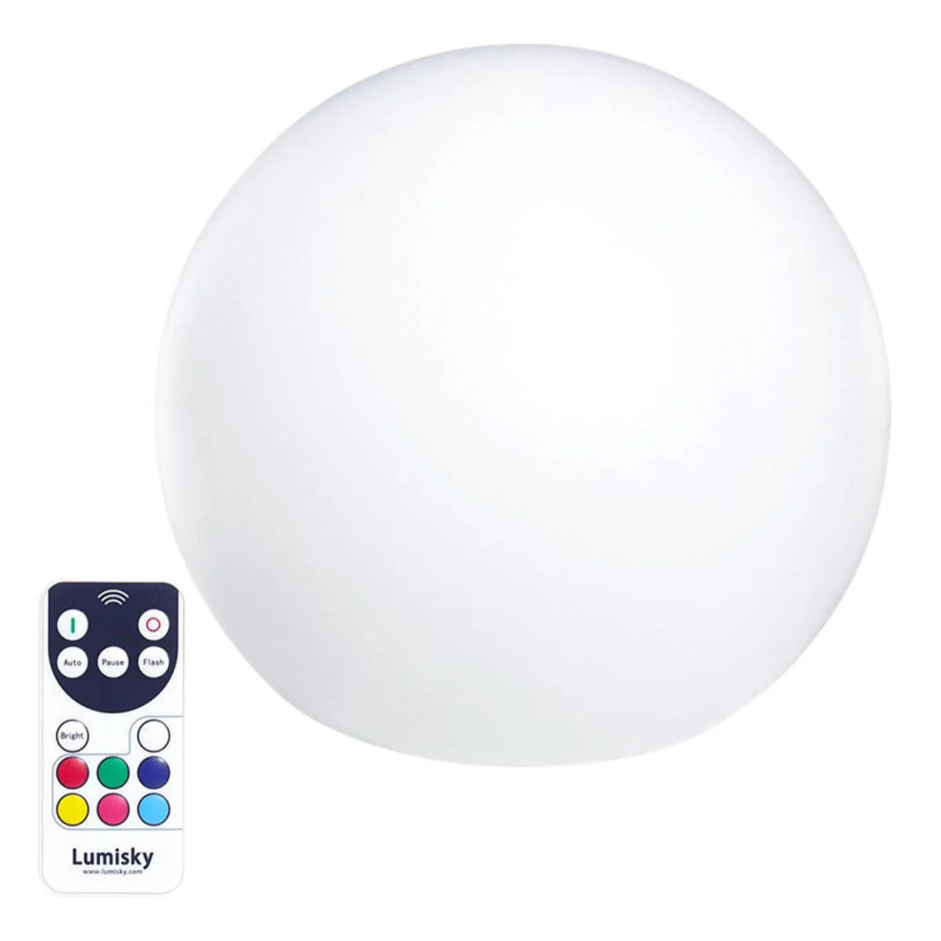 Boule lumineuse sans fil BOBBY RGB D30CM