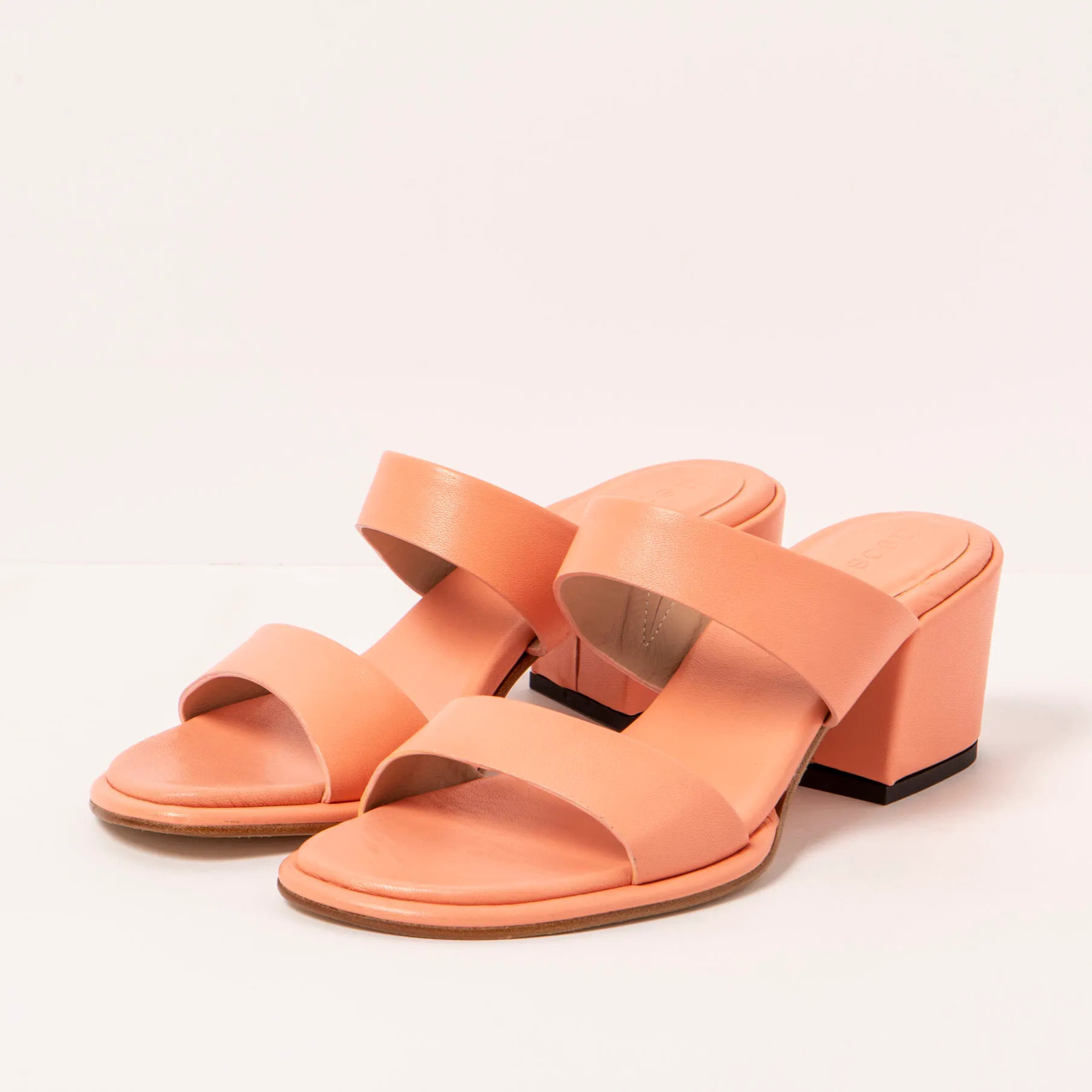 Sandalias con tacón S3174 NAPPA PEACH PINK/ FABER color Peach pink