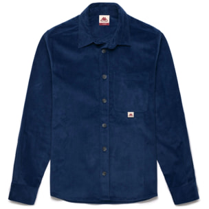 Kappa - Overshirt Uomo Blu - Robe Giovani Elgafar