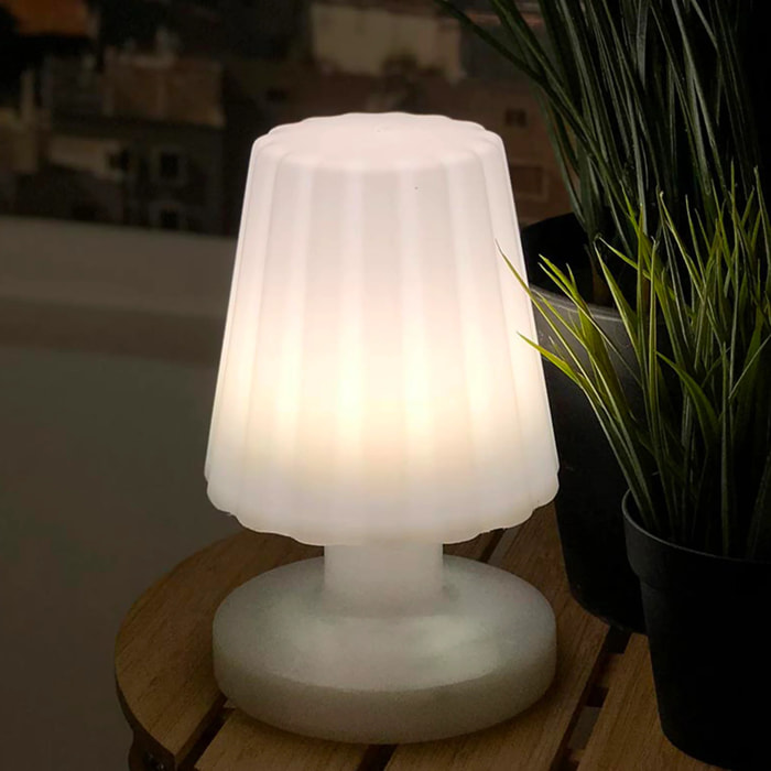 Mini lampe à poser sans fil LED LADY MINI H22CM