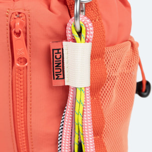 BOLSO DEEP RECYCLED DRAWSTRING BACKPACK C/CORAL