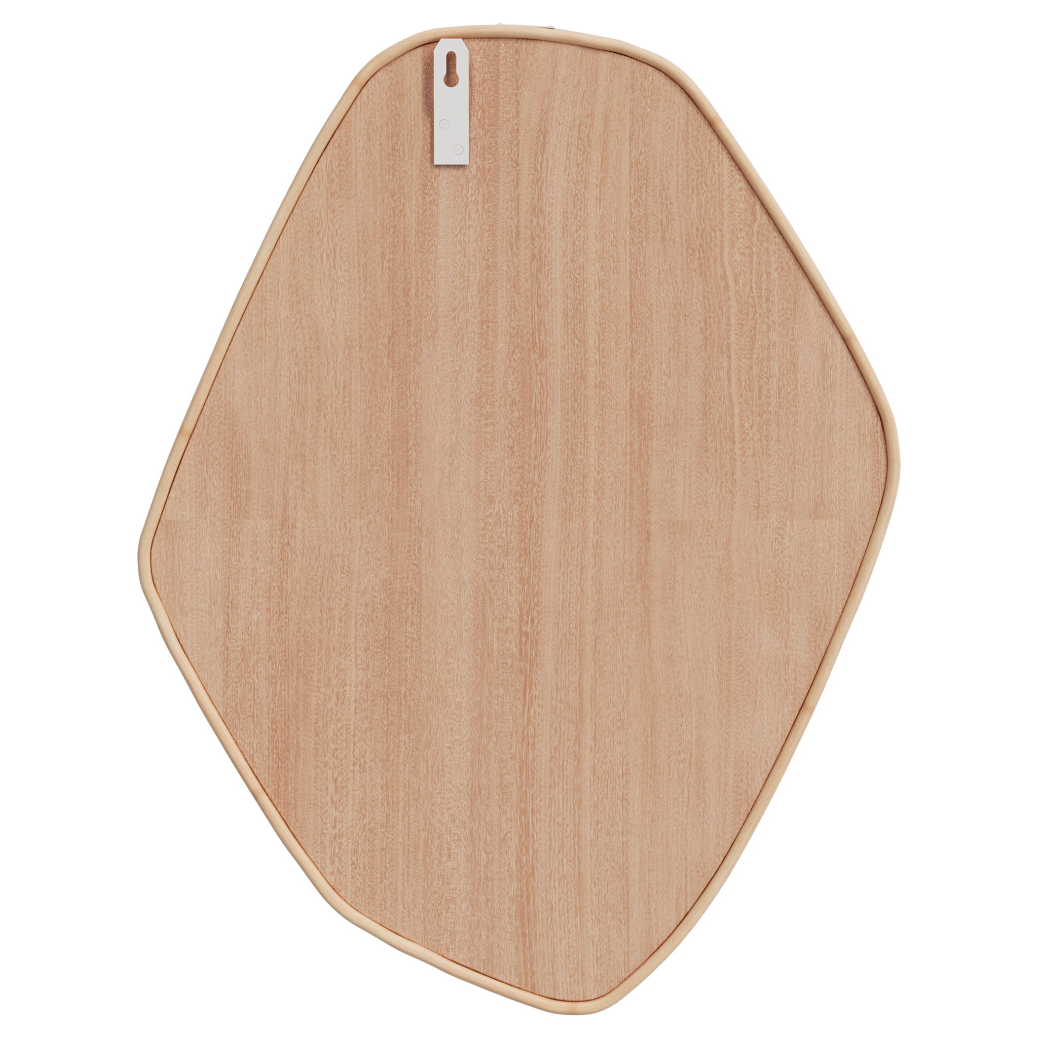 Miroir organique en rotin 76,5x53 cm - Tseri