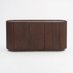 Buffet en bois de manguier noyer - Lio