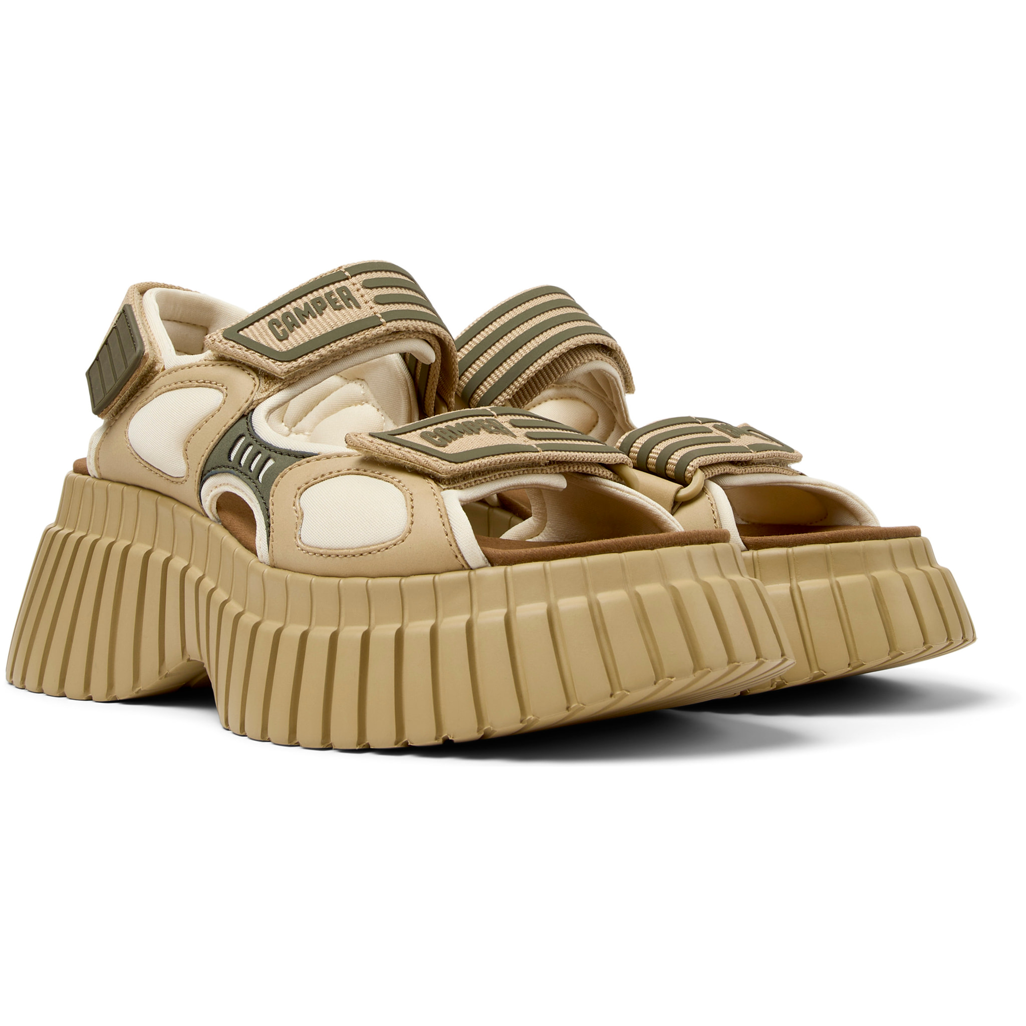 Sandalias - CAMPER BCN - Multicolor - Cuero liso