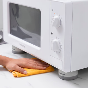 Jeu de Pieds Anti-vibrations Empilables Novib InnovaGoods 4 Unités