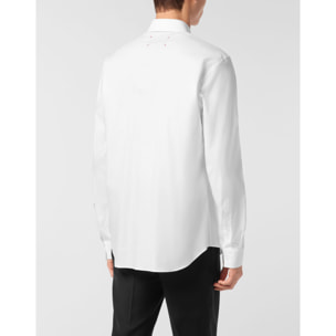 PHILIPP PLEIN Shirt Sugar Daddy Cut LS SKULL