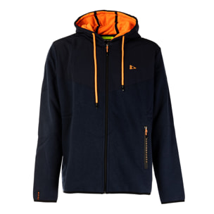 SCUOLA NAUTICA ITALIANA felpa uomo navy