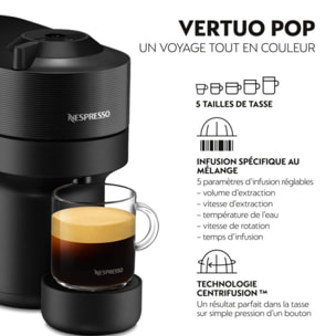 Nespresso DELONGHI ENV90.B Vertuo pop noire