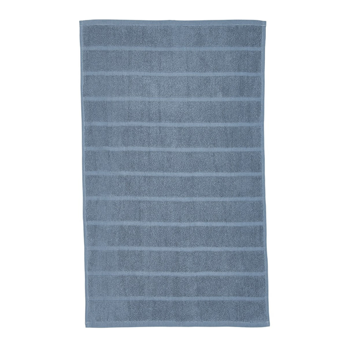 Tapis de bain uni ESSENTIAL bleu ardoise