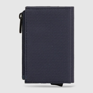 Piquadro Portafoglio compatto con portacarte automatico, porta monete e protezione RFID