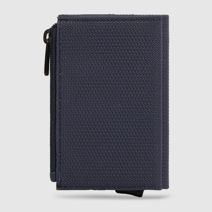 Piquadro Portafoglio compatto con portacarte automatico, porta monete e protezione RFID