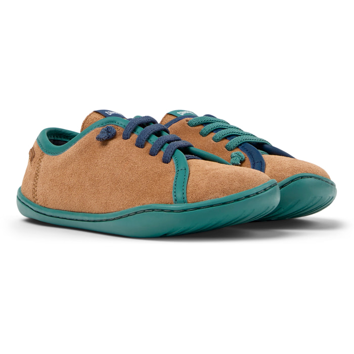 Zapatillas - CAMPER Peu Cami Kids Twins - Marron - Cuero de gamuza