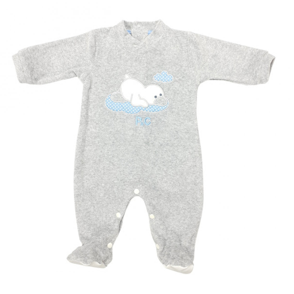 TUTINA CINIGLIA GRIGIO MEL PAPERO