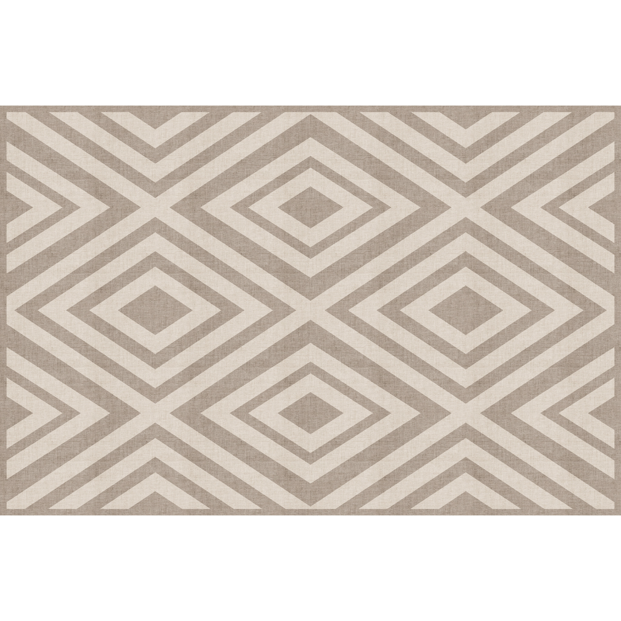 Alfombras vinílicas de Ceramiko - Natural diamantes sepia