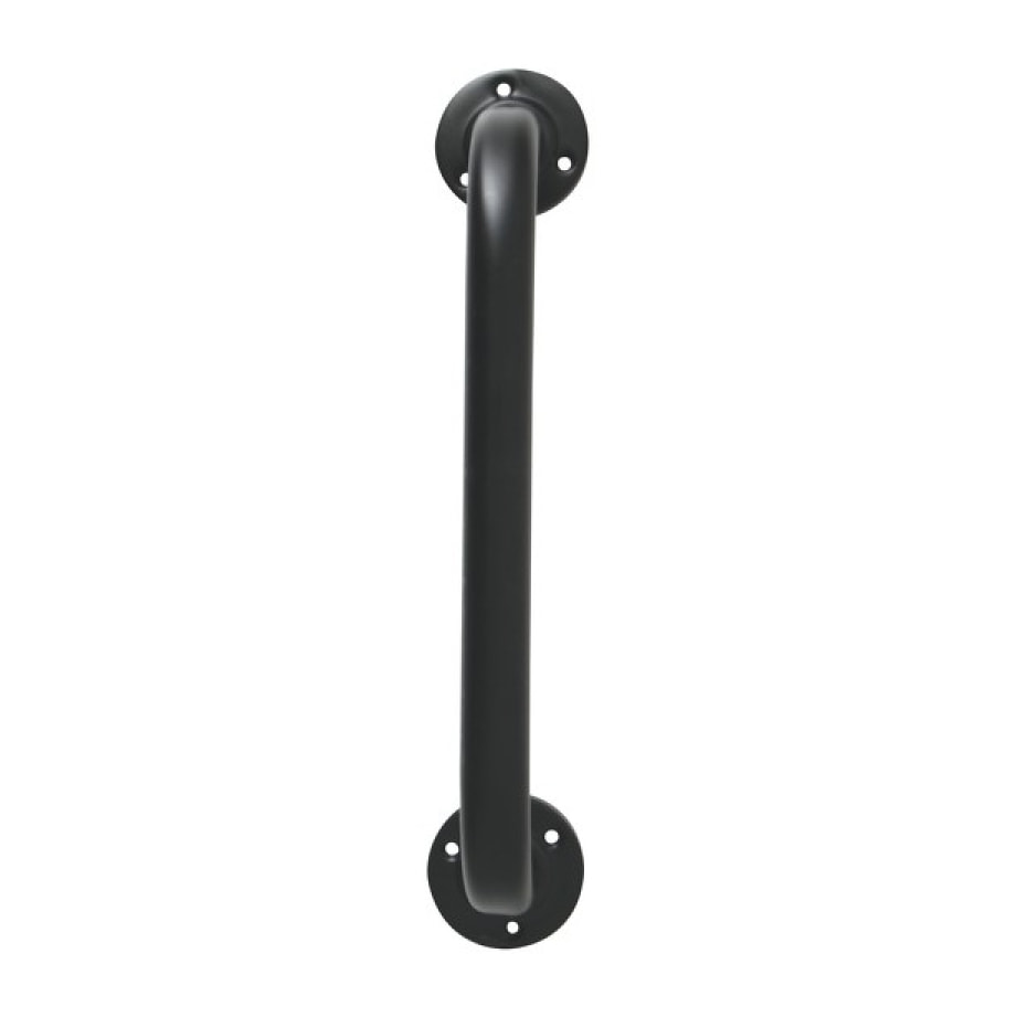 Barre de redressement ou d'appui Acier 30cm Noir mat MSV