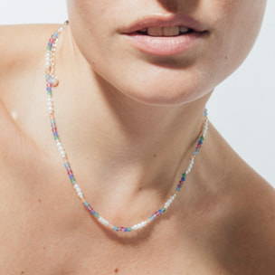 Collar Sury acabado plata