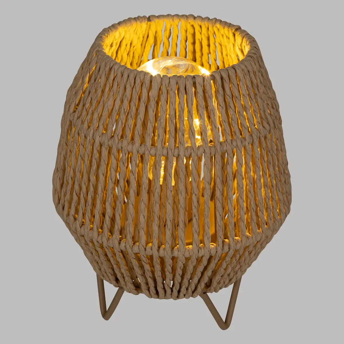 Lampe en papier naturel Ida H17cm