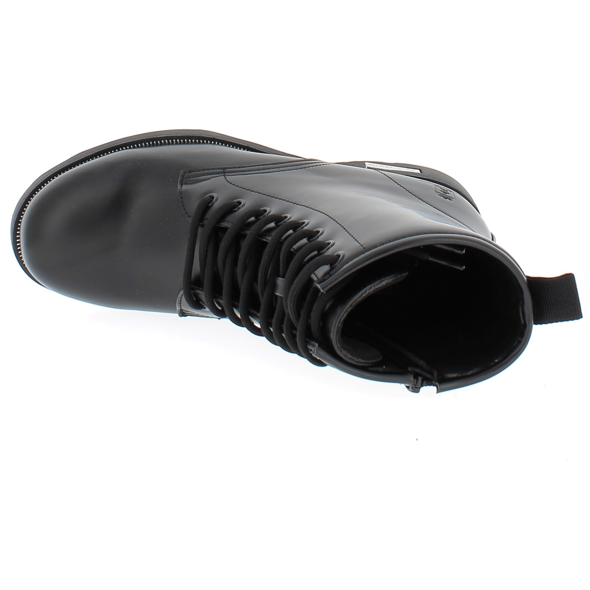 Armata di Mare Scarpe Donna Stivaletti Casual con Zip Laterale AMD W52C63 Black