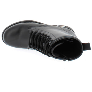 Armata di Mare Scarpe Donna Stivaletti Casual con Zip Laterale AMD W52C63 Black