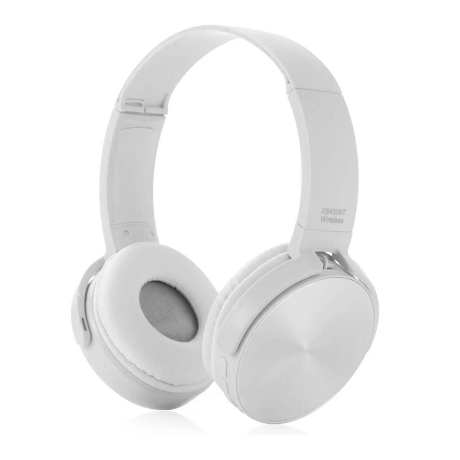 Cascos inalámbricos Bluetooth 450BT. Incluyen cable jack 3,5mm.