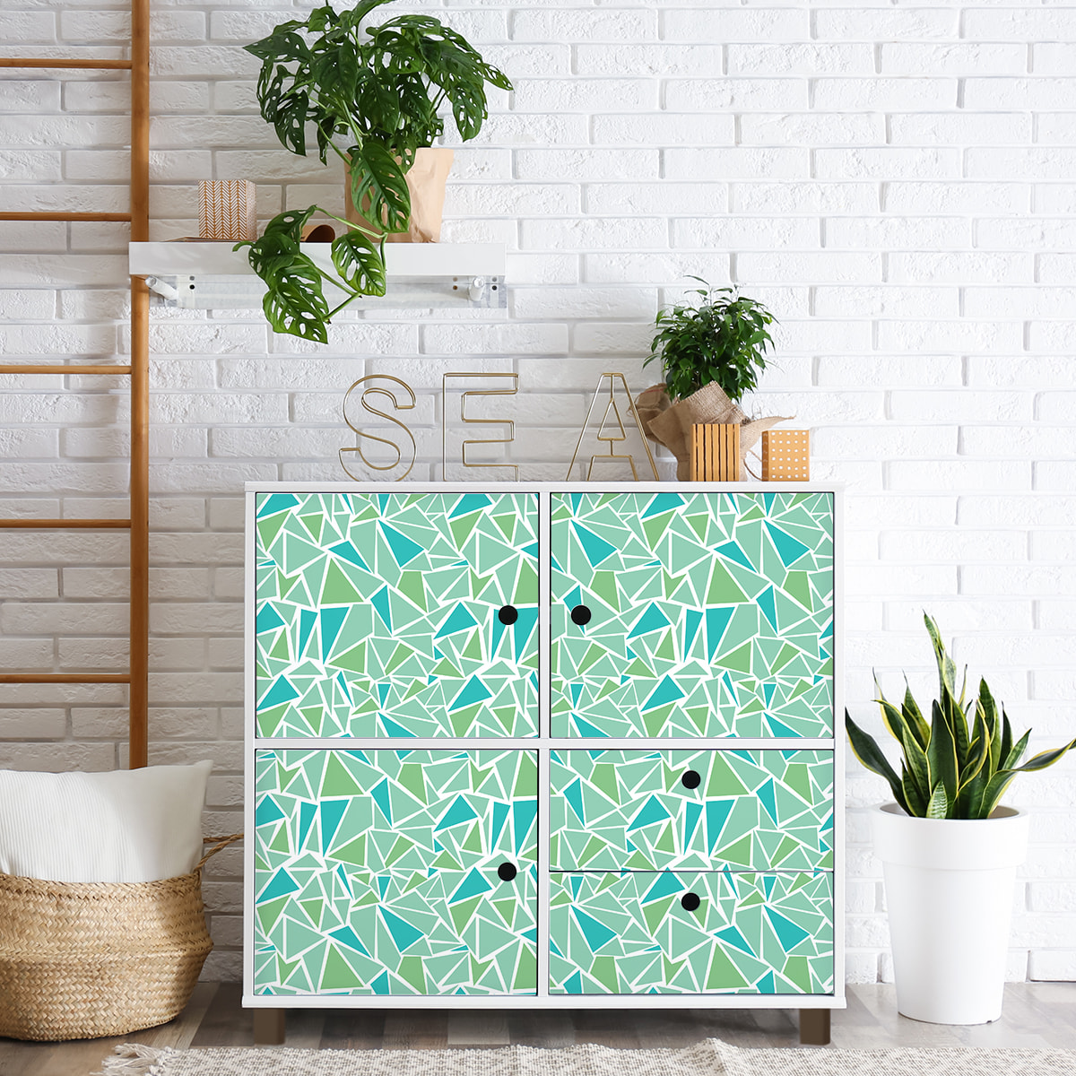 Sticker meuble terrazzo palermitano 60 x 90 cm