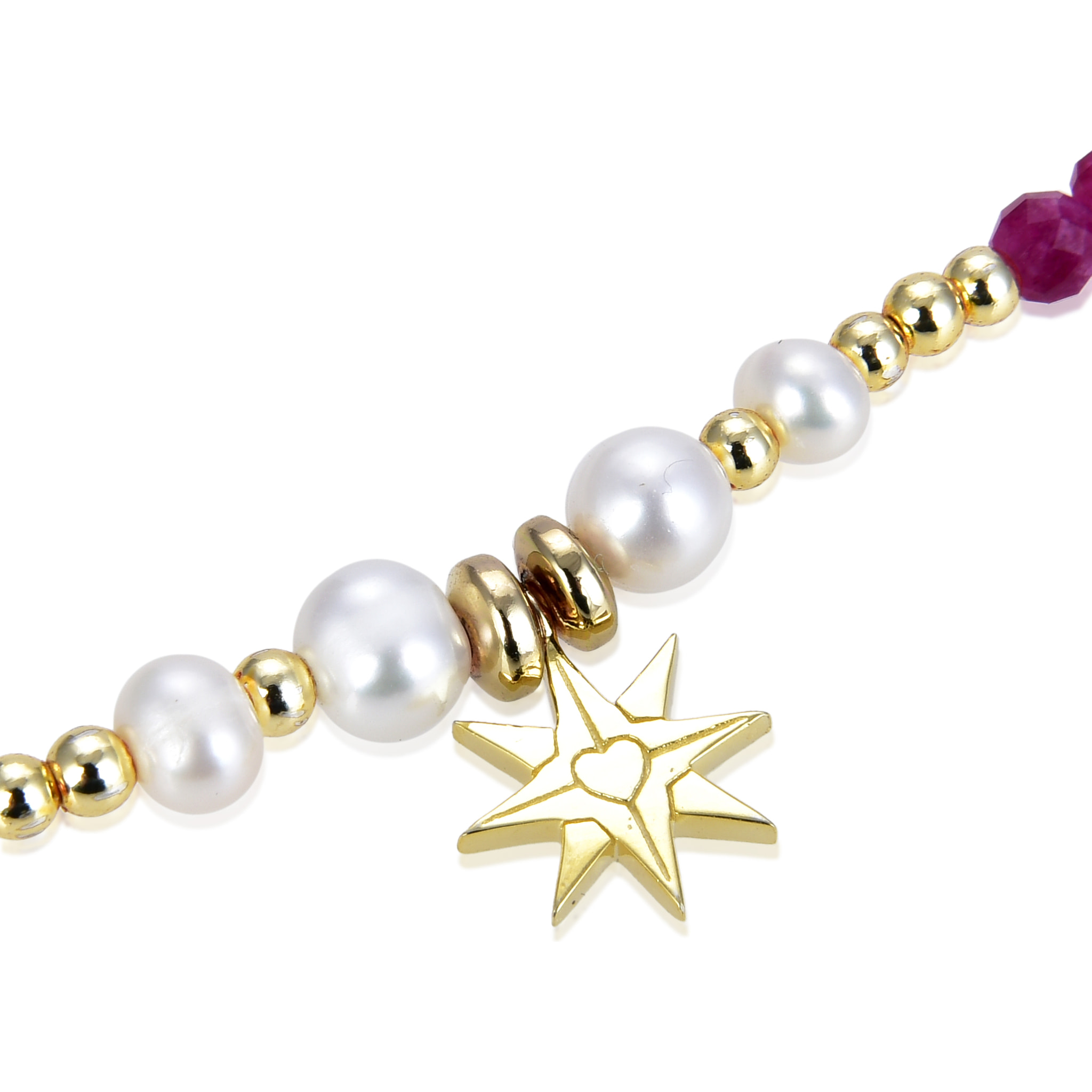 Pulsera Shasha acabado oro amarillo 18k