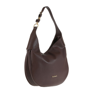 Borsa a spalla da donna Made in Italy - Modello Celeste Lux - 100% pelle - 33.0 x 25.5 x 12.0 cm